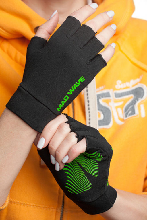 Перчатки для фитнеса Fitness gloves light - Mad wave фото 5