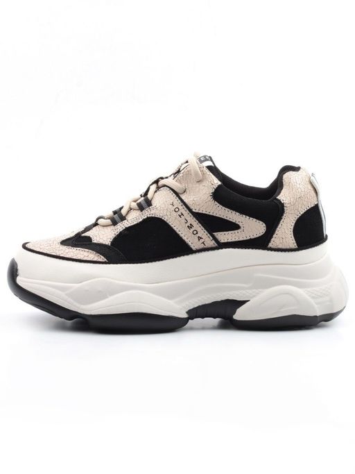 05-FDSJ01-1P BLACK Кроссовки женские (натуральная кожа, текстиль) - Фабричный китай фото 13