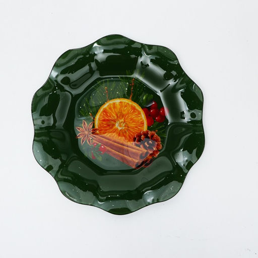 Тарелка плоская новогодняя Новый год: аромат праздника, d=20 см - Дорого внимание фото 2