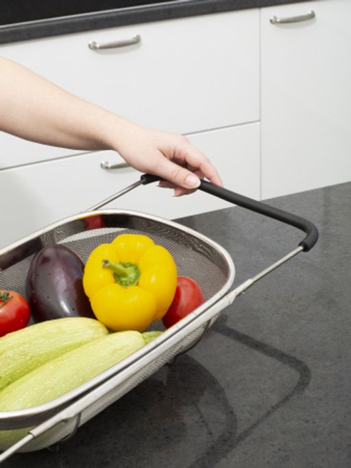 Корзина в раковину STEEL TOUCH 34х24см