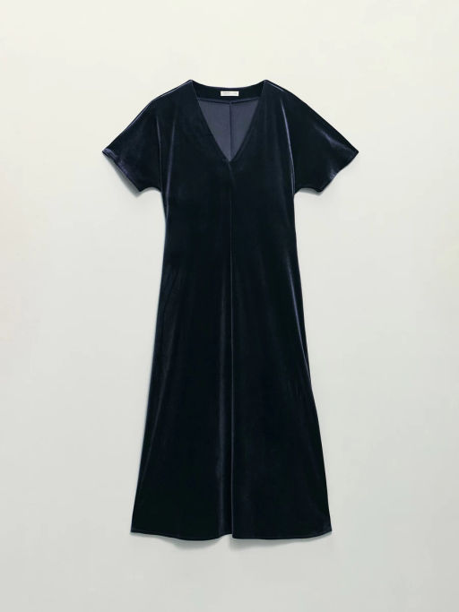 Платье миди из бархата / Zarina