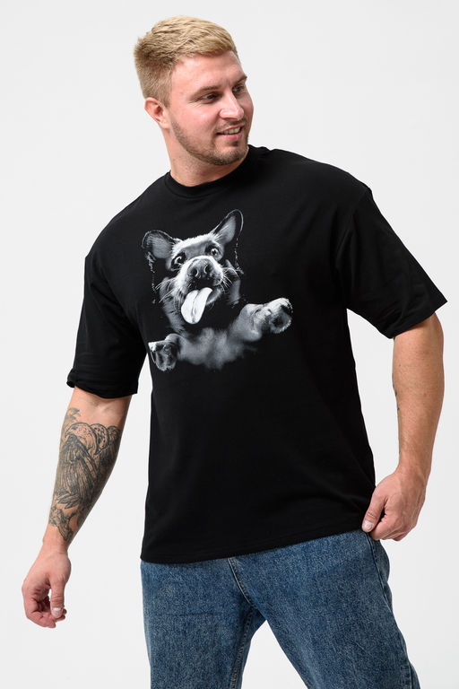 Футболка мужская 8507/1 оверсайз