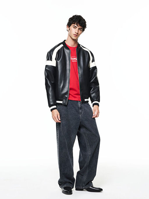 Baggy Fit Erkek Jean Pantolon