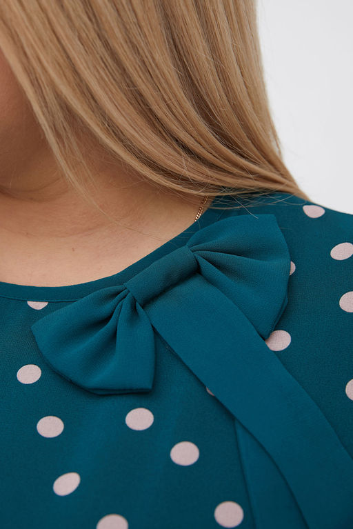 Платье Luxury Moda 1155 зеленое