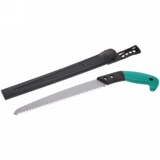 Пила садовая "Идеальный сад" лезвие 27см с чехлом ДоброСад