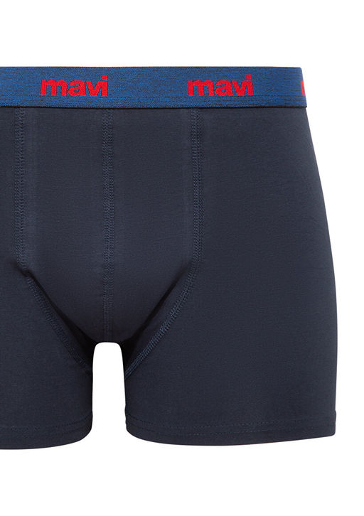 Lacivert Basic Boxer - Mavi фото 2