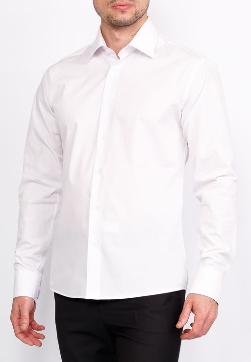 Сорочка мужская длинный рукав GREG 100/399/WHITE/ZV  фото 7