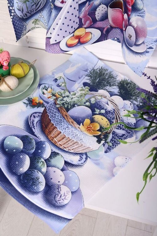 Полотенце 50*60 см. Жемчужная Пасха рогожка хлопок 100% - Лен поволжья фото 5