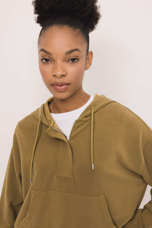 DeFactoFit Oversize толстовка премиум-класса для спортсменов с капюшоном  фото 3