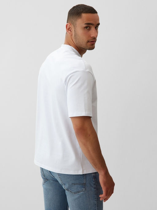 Футболка мужская MINAKU OVERSIZE FIT, размер 54, белая