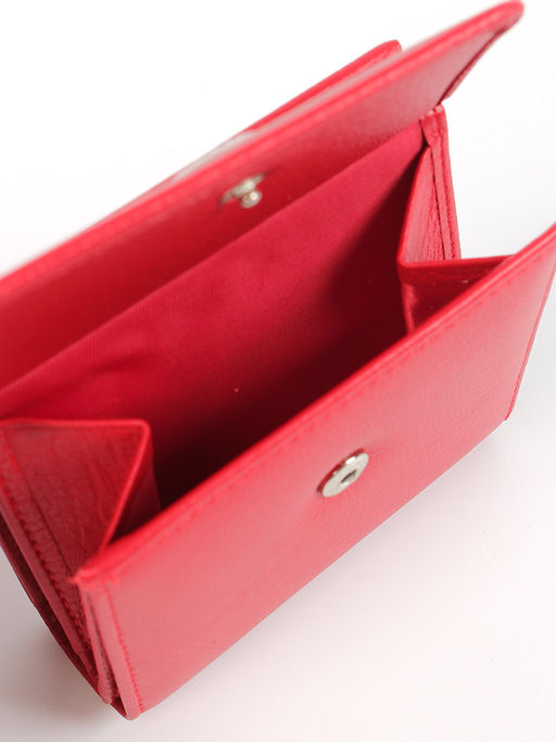 LACCOMA кошелек LA-2076-красный натуральная кожа  фото 6