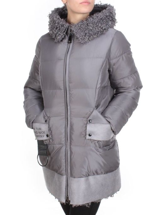 2015 GREY Куртка зимняя женская CORUSKY (200 гр. холлофайбера) - Fashion фото 3