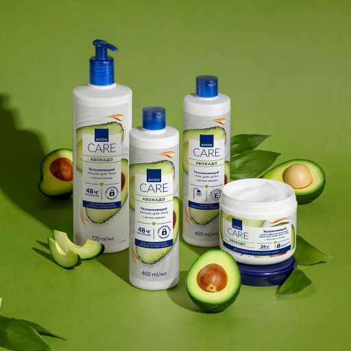 Увлажняющий лосьон для тела с маслом авокадо, 720 мл