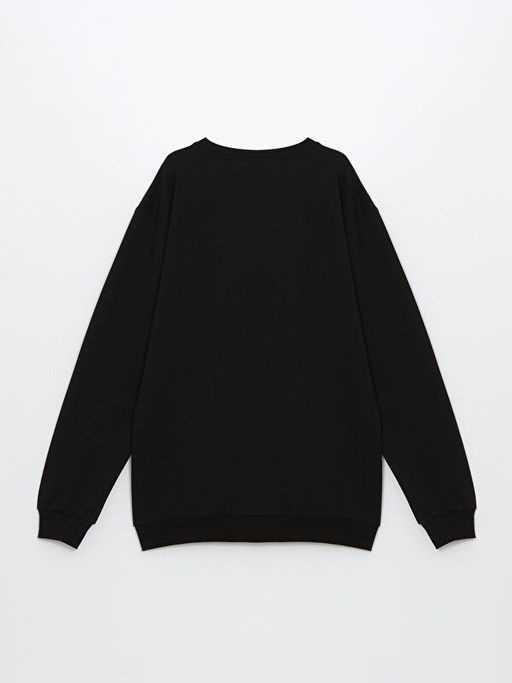 Bisiklet Yaka Bask?l? Erkek ?ocuk Sweatshirt - Waikiki фото 2