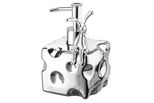 Диспенсер 380 мл 9*9*14 см Сыр, металлик, декор Кролик - Elan gallery фото 3