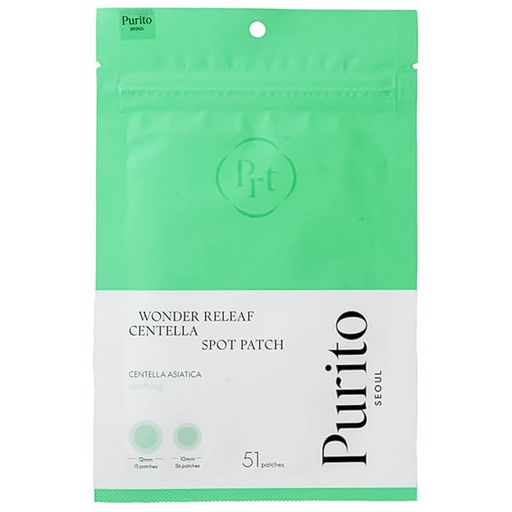 PURITO All Care Recovery Cica-Aid, 51 patches - Наклейки от прыщей