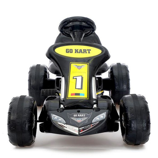 Веломобиль GO KART, звук, цвет чёрный - Simaland фото 5