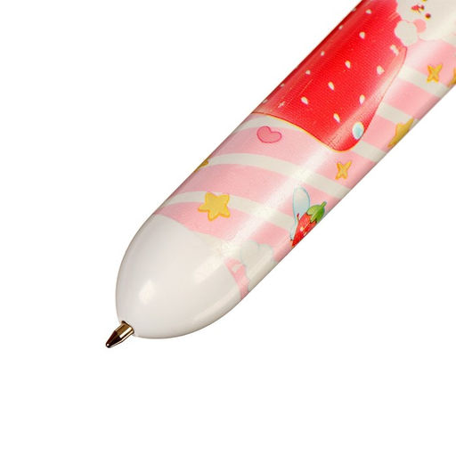 Цена за 36 шт. Ручка шариковая многоцветная «Зайчик» 10 цветов, 0.5 мм, МИКС (штрихкод на штуке)