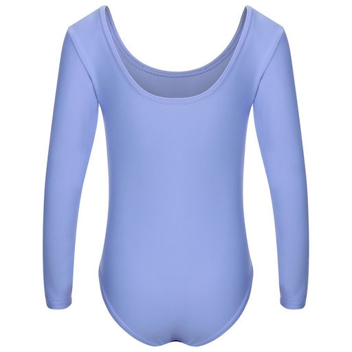 Купальник гимнастический Grace Dance, с длинным рукавом, р. 42, цвет сирень  фото 10