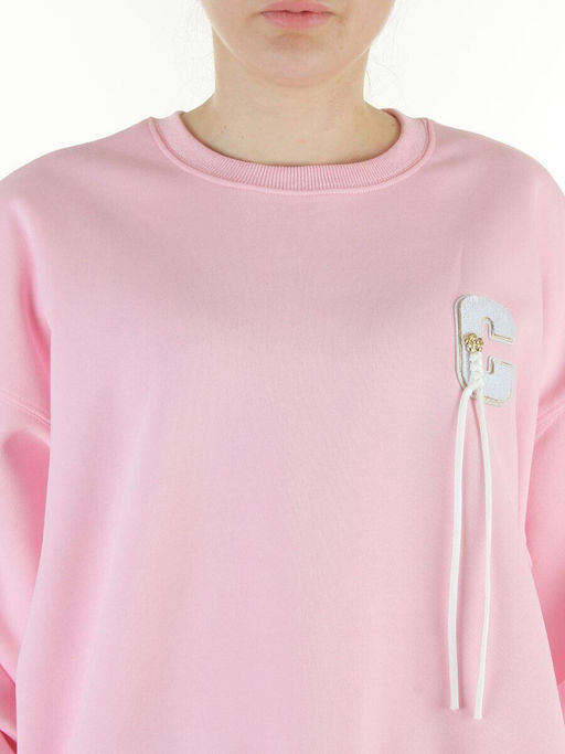 5601 PINK Свитшот женский (100% хлопок)