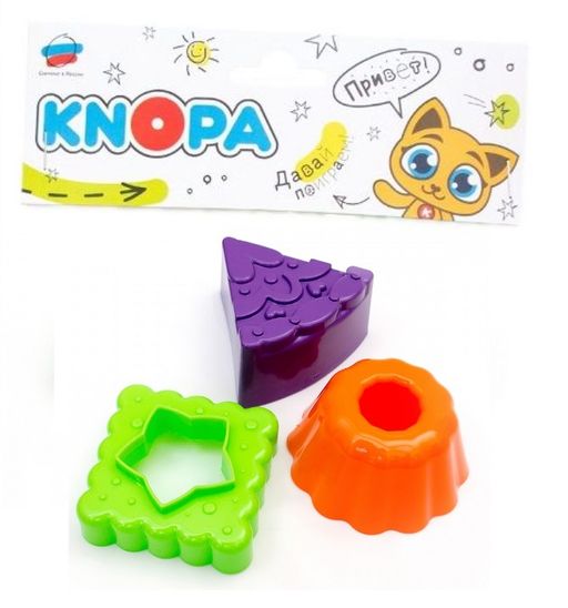 KNOPA. Набор формочек "Десертики" арт.82032 /25 (Пластмастер)