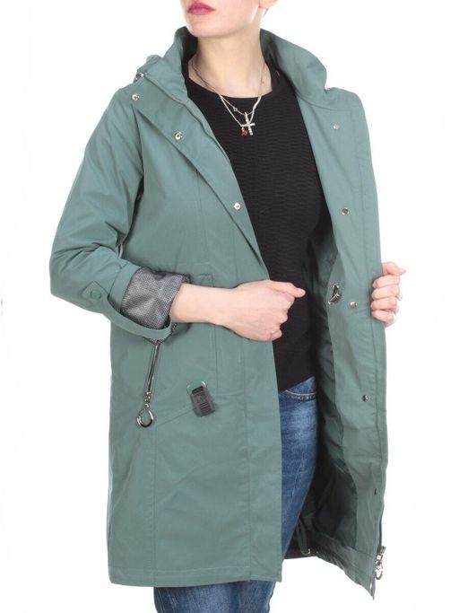 F2089 GREEN Ветровка женская MARIA (65% хлопок, 35% полиэстер) - Fashion фото 8