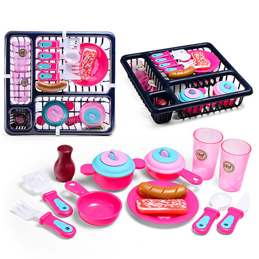 Набор посуды "Семейный обед" на листе