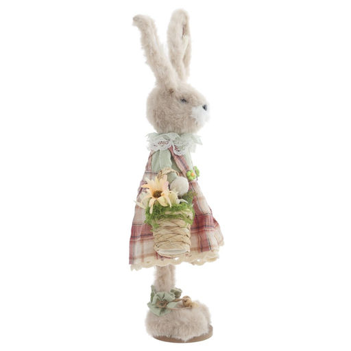Фигурка декоративная "Зайка", L13 W10 H42 см