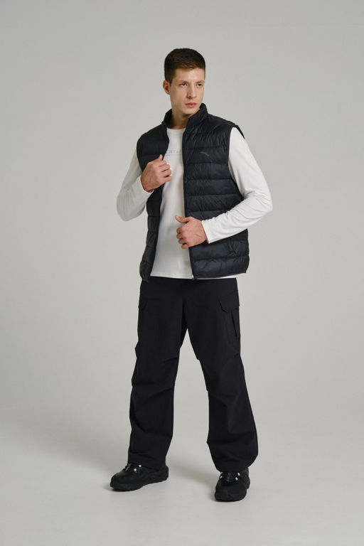 Жилет пуховый Черный
