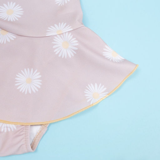 Купальник для девочки KAFTAN «Ромашки», розовый, рост 134-140 см