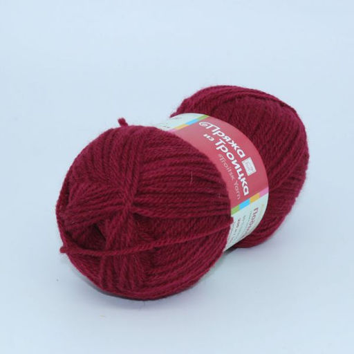 Подмосковная пряжа Россия ТР  50%шерсть 50%акрил 10х100г/250м Цвет:0794-Глубокий синий