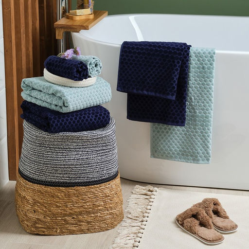 Полотенце махровое Love Life Комфорт 70х140 см, темно-синий, 100% хл, 500 гр/м2 - Lovelife фото 7