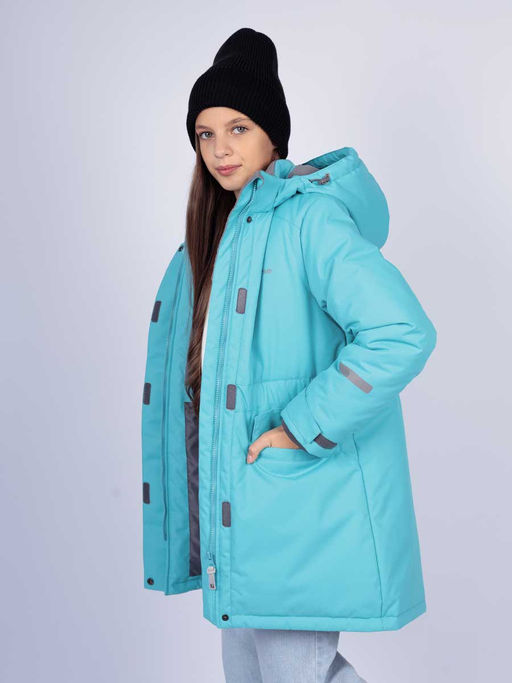 Куртка зимняя 24637-485 бирюзовый - Avese фото 3