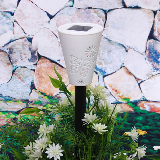 Фонарь садовый "Цветение" 35*7,5*7,5см, на солнечной батарее