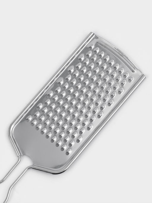 Цена за 3 шт. Тёрка для сыра мелкая Доляна «Помощник», 21×5.5 см, с ручкой, нержавеющая сталь, серебристая