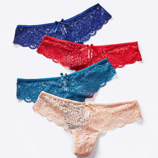 Кружевные трусики-стринги A31437195 - Tadmico фото 6