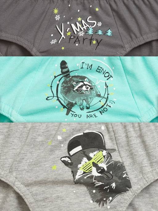 BULB3784(3шт. в упаковке) трусы для мальчиков - Pelican фото 2