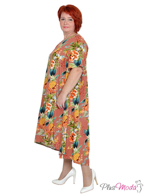 Платье Модель №1255 размеры 44-84 - Plusmoda фото 3