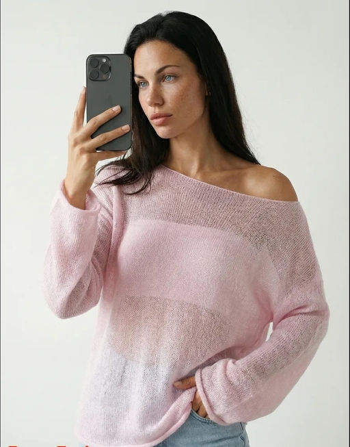 Свитер-паутинка