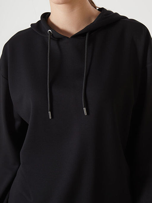 Kap??onlu Oversize Kad?n Ti??rt