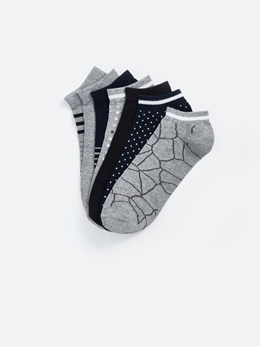 Desenli Erkek Patik ?orap 7li - Waikiki фото 2