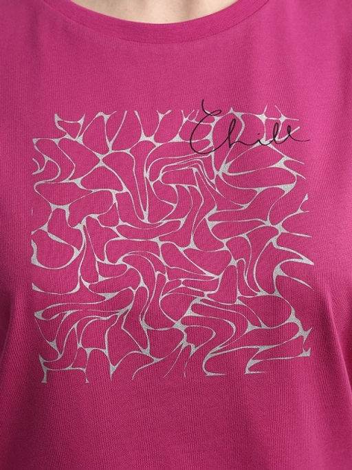 CRB wear/CSMW 60396-46 Футболка женская,фуксия/Ex.Cherubino  фото 5