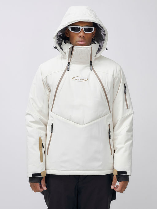 Горнолыжный костюм Leifensh 389Bl мужской анорак зимний белый  фото 15