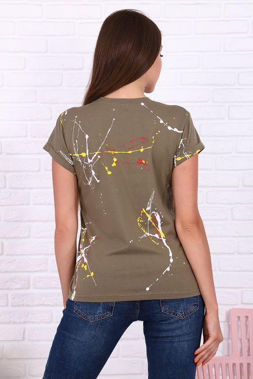 Футболка Натали 71022 полуприлегающая из хлопка  фото 13