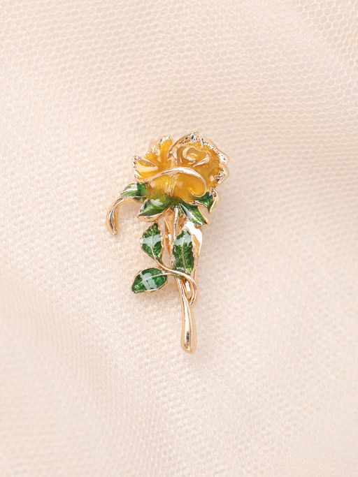 Брошь Роза / 6478 /уп 12/микс