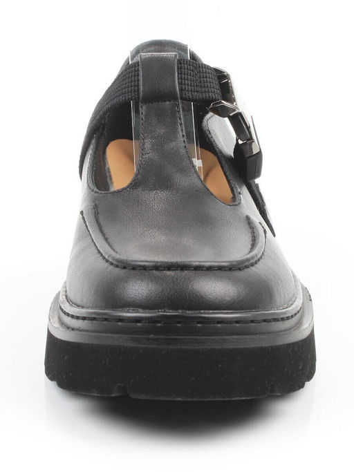 06-DLG06-1 BLACK Туфли женские (натуральная кожа)