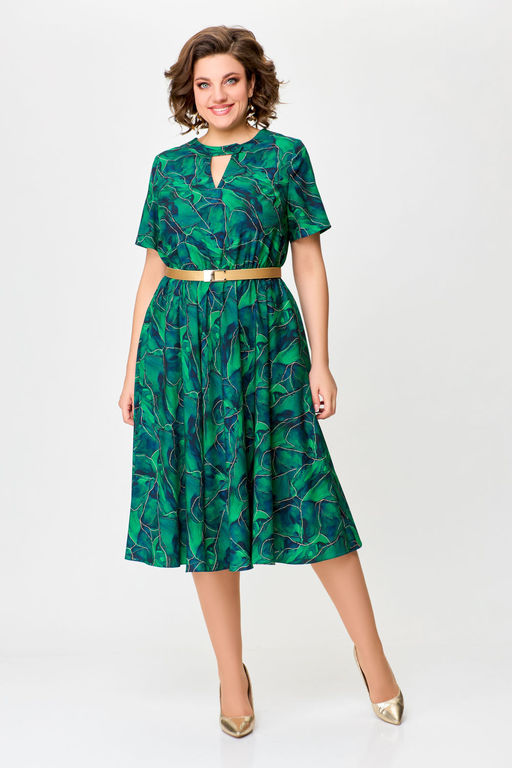 Блуза Swallow 803.2 черный+серебряный узор фото 1087