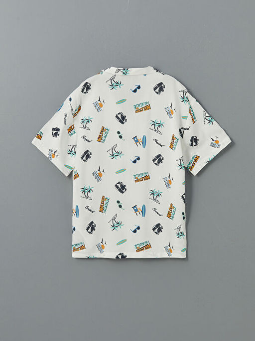 Desenli Erkek ?ocuk G?mlek