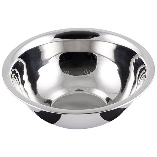 Миска нерж. 1,2 л зеркальн. полировка, BOWL-ROLL-19, д-19,5 см арт. 103827 Mallony
