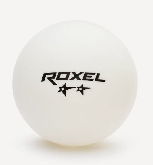 Мяч для настольного тенниса Roxel 2* Swift, белый, 6 шт.  фото 3